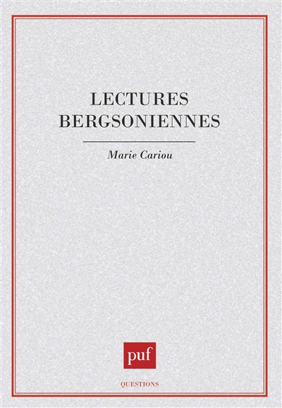 Lectures bergsoniennes