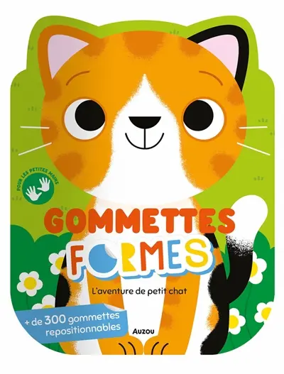 L'aventure de petit chat : gommettes formes
