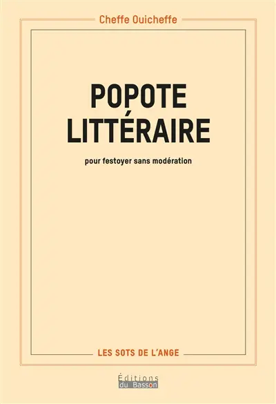 Popote littéraire : pour festoyer sans modération