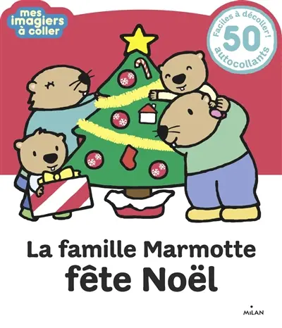 La famille marmotte fête Noël