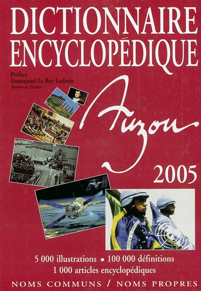 Dictionnaire encyclopédique Auzou 2005 : noms communs, noms propres