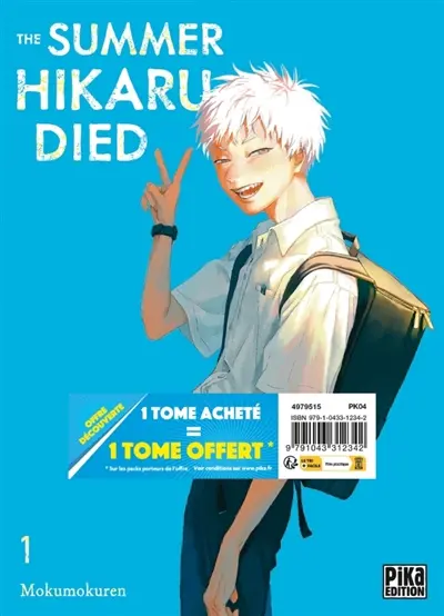 The summer Hikaru died : pack offre découverte T01 et T02