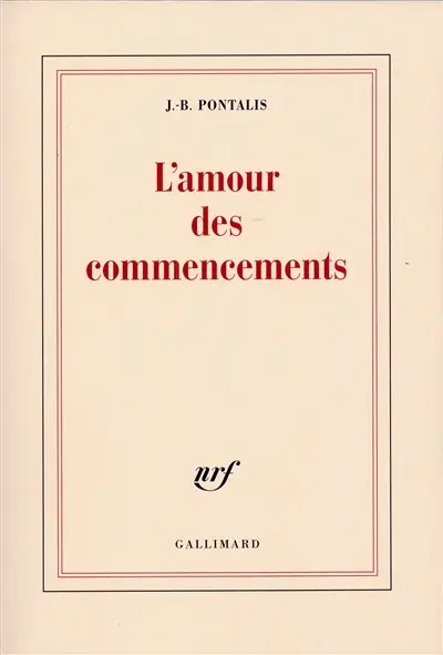 L'Amour des commencements
