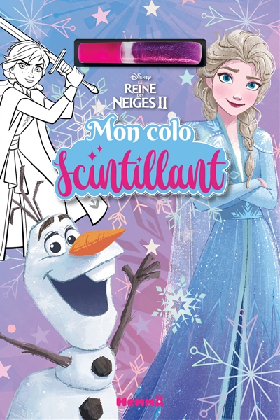 la reine des neiges ii : mon colo scintillant