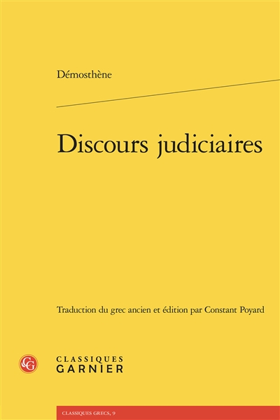 Discours judiciaires