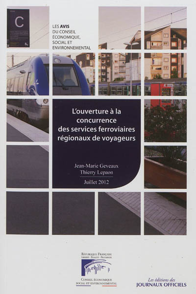 L'ouverture à la concurrence des services ferroviaires régionaux de voyageurs