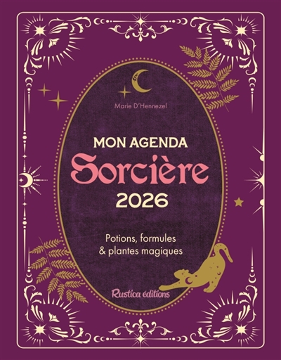 Mon agenda sorcière 2026 : potions, formules & plantes magiques