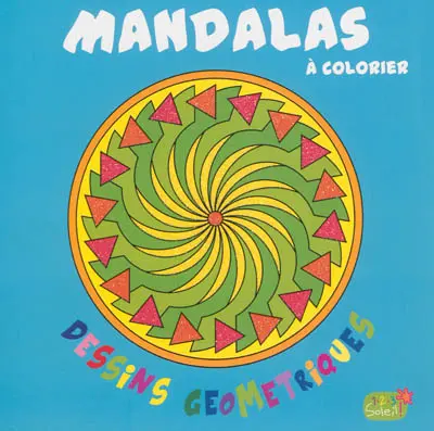 Mandalas à colorier : dessins géométriques