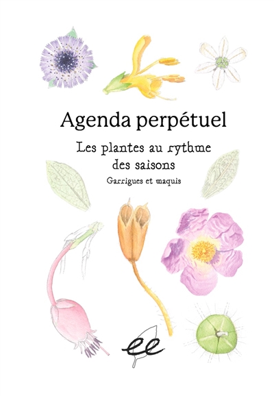 Les plantes au rythme des saisons : garrigues et maquis : agenda perpétuel