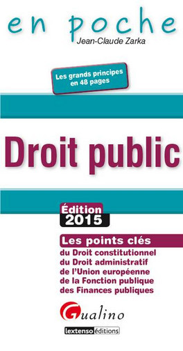 Droit public : les points...