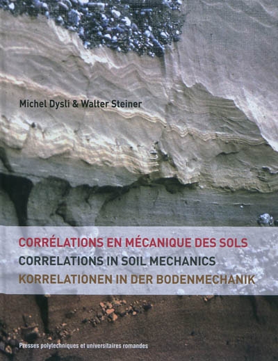 Corrélations en mécanique des sols. Correlations in soil mechanics. Korrelationen in der Bodenmechanik