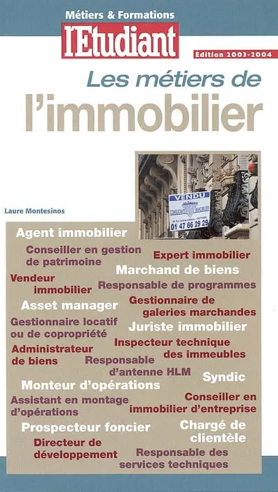 Les métiers de l'immobilier