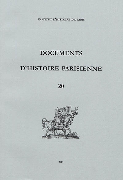 Documents d'histoire parisienne, n° 20