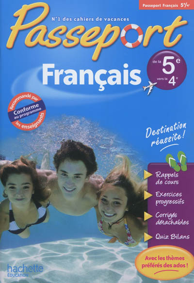 Passeport français, de la 5e vers la 4e