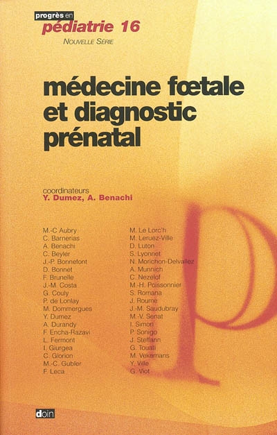 Médecine foetale et diagnostic prénatal