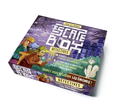 Escape box détectives