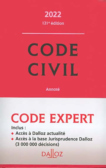 Code civil 2022 - Expert