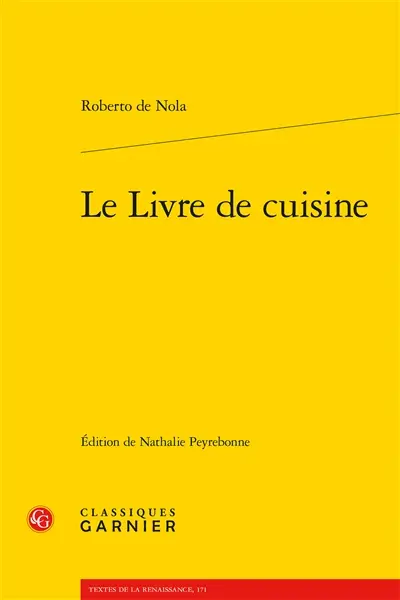 Le livre de cuisine