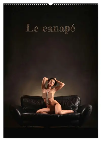 Le canapé (Calendrier mural 2026 DIN A2 horizontal), CALVENDO calendrier mensuel : Un meuble qui n'est pas seulement utilisé pour s'asseoir, mais aussi pour se prélasser pécheur sur les beautés érotiques