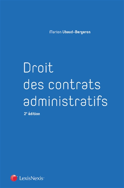 Droit des contrats administratifs