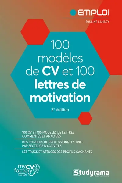 100 modèles de CV et 100 lettres de motivation
