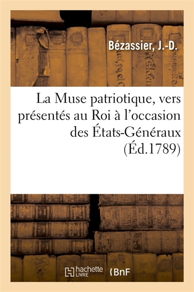 La Muse patriotique, vers...