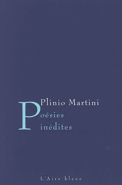 Poésies inédites : édition bilingue