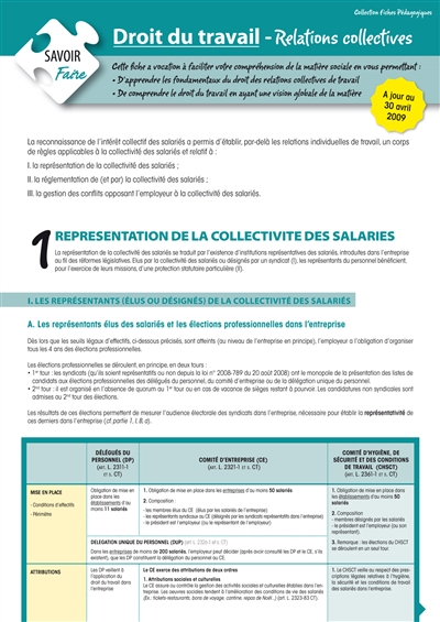 Droit du travail :...