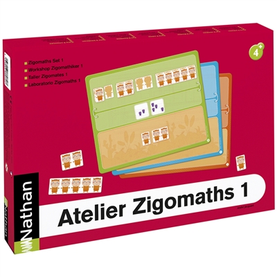 Atelier Zigomaths. 1 pour 2 enfants, les nombres de 3 à 6 : composer et décomposer les quantités