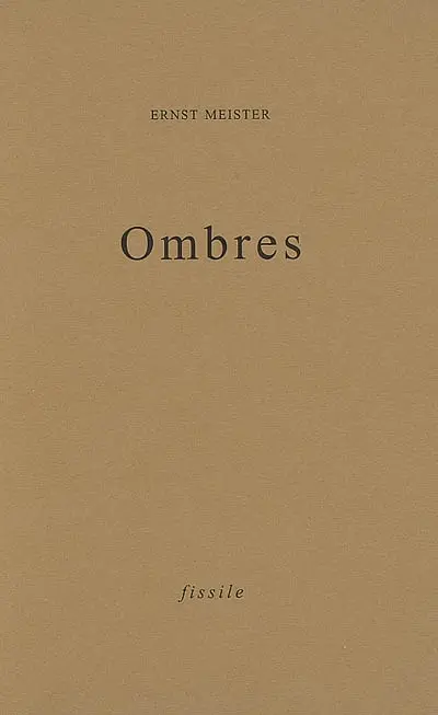 Ombres. Dis la phrase du tout