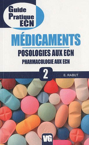 Médicaments, posologies, pharmacologie aux ECN