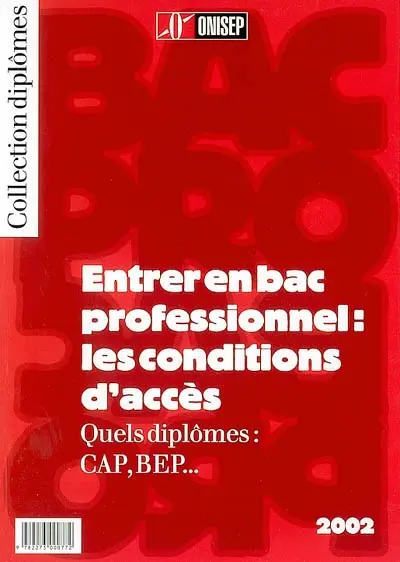 Entrer en bac professionnel, les conditions d'accès : quels diplômes, CAP, BEP...