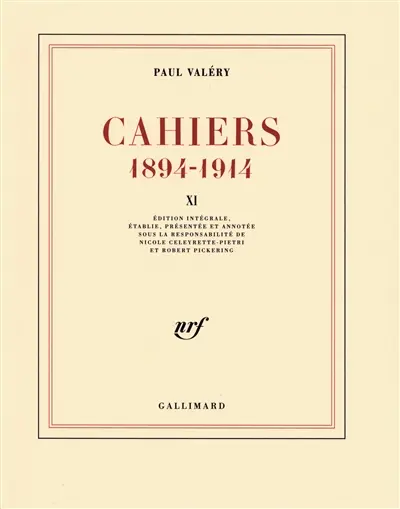 Cahiers : 1894-1914. Vol. 11. 1911-1912
