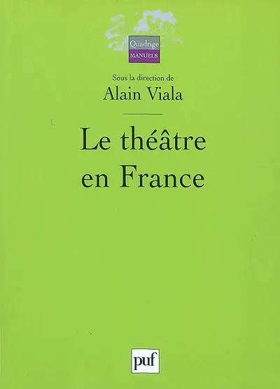 Le théâtre en France