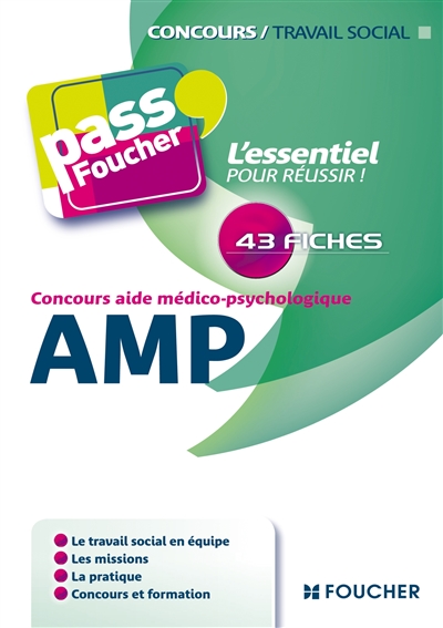 AMP : concours aide médico-psychologique