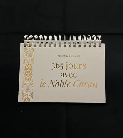 365 jours avec le noble Coran (blanc) : sagesse & méditation