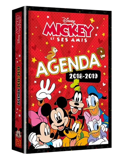 Mickey et ses amis : agenda 2018-2019