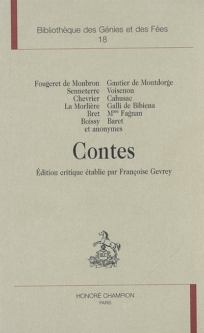 Contes parodiques et licencieux : 1730-1754. Vol. 1. Contes