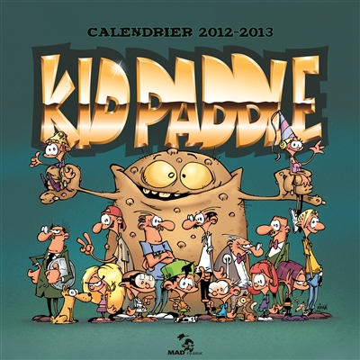 Kid Paddle : calendrier scolaire 2012-2013
