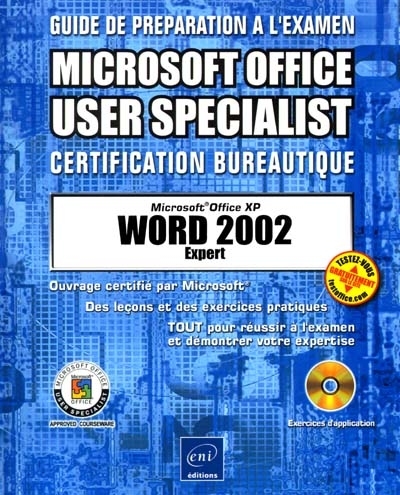 Word 2002 expert
