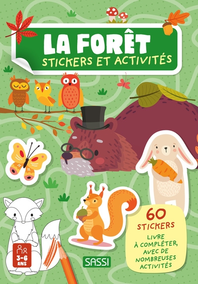 La forêt : stickers et activités