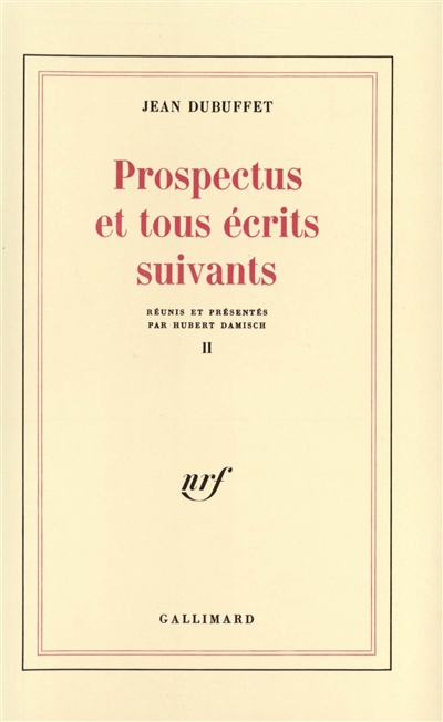 Prospectus et tous écrits suivants. Vol. 2