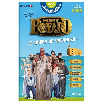 Fort Boyard, CM1 vers le CM2, 9-10 ans : le cahier de vacances !