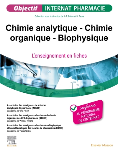 Chimie analytique, chimie...