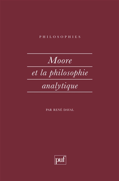 Moore et la philosophie analytique