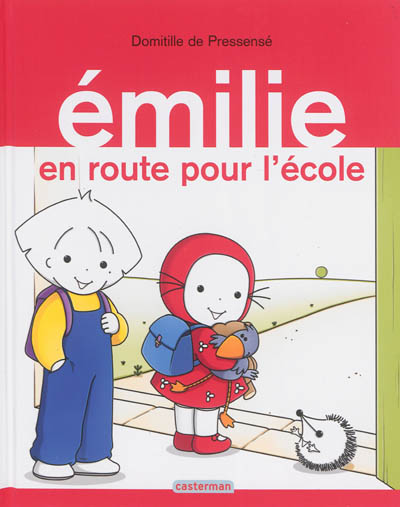 Emilie en route pour l'école