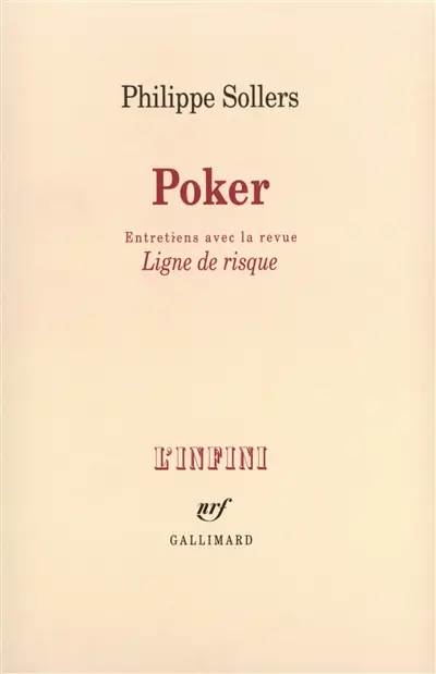 Poker : entretiens avec la revue Ligne de risque