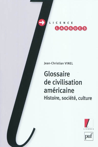 Glossaire de civilisation américaine : histoire, société, culture