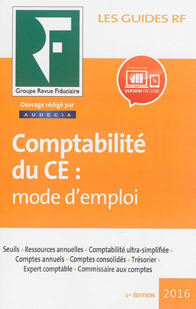 Comptabilité du CE : mode d'emploi