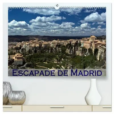 Escapade de Madrid (Calendrier mural 2026 DIN A2 vertical) calendrier de bureau : Mes impressions des alentours de Madrid